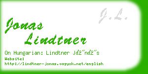 jonas lindtner business card